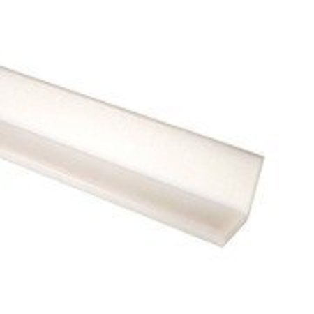 PROFESSIONAL PLASTICS Natural UHMW Angle Profile (lgh), 0.500 X 3.000 X 3.000 X 120.000 [Ea PUHMWNA.500X3.000X120.000ANGLE